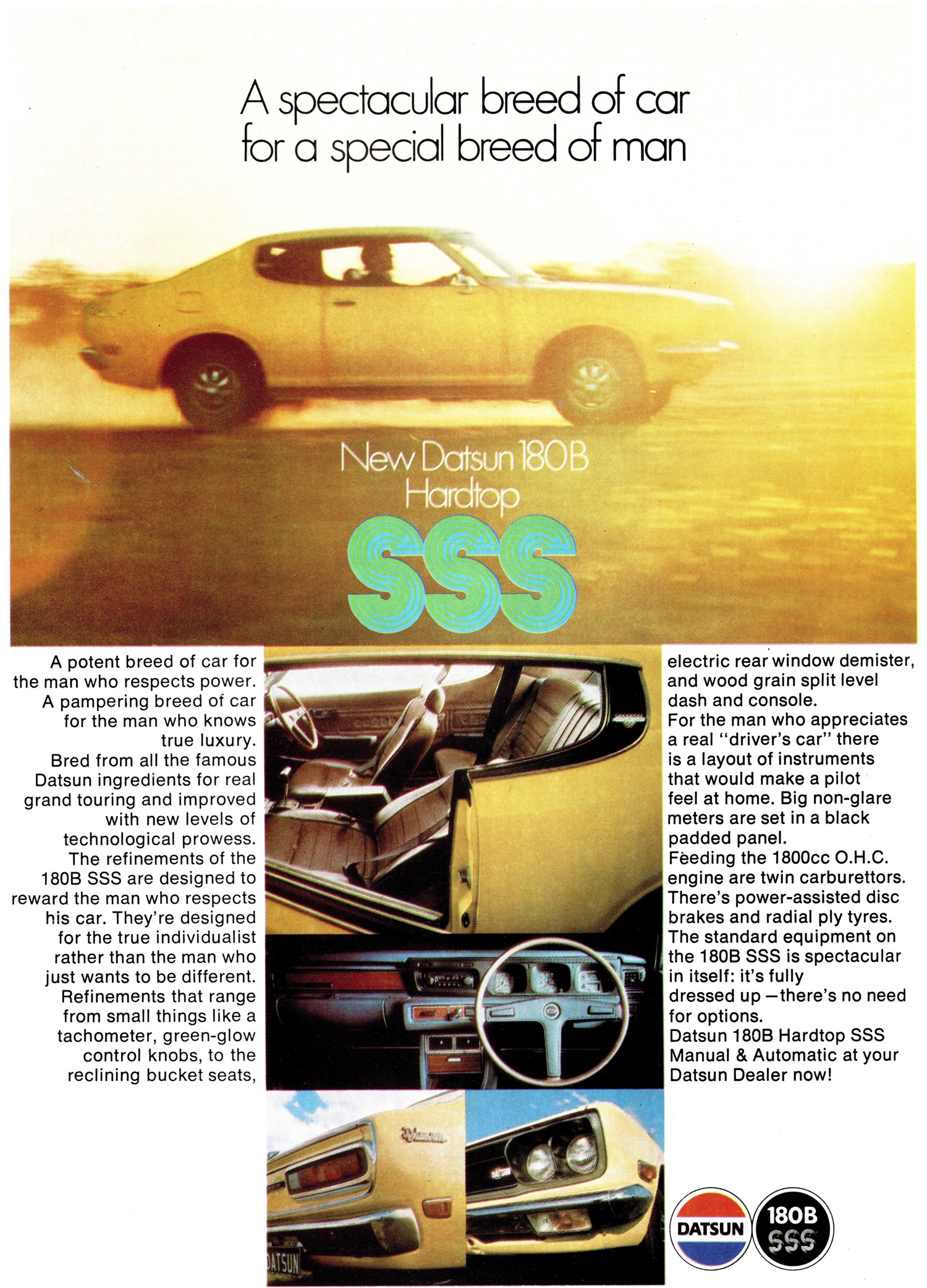 1974 Datsun 180B Hardtop SSS